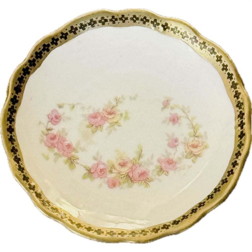 Vintage Moravia Porcelain Manufactory Plate | Austrian Porcelain